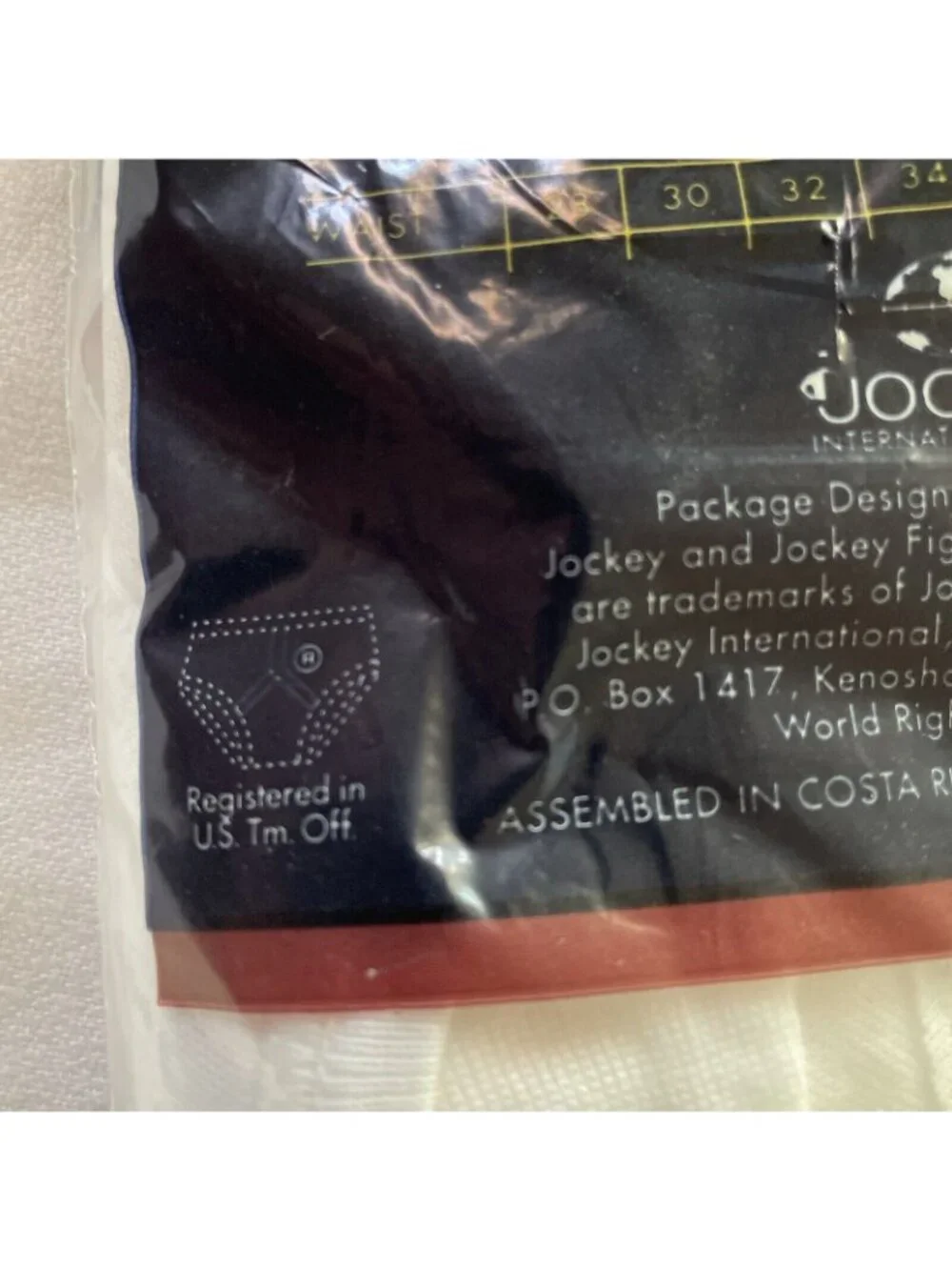 1997 Jockey Classic 3-Pack White Briefs Size 38 100% Cotton Y-Front Mens